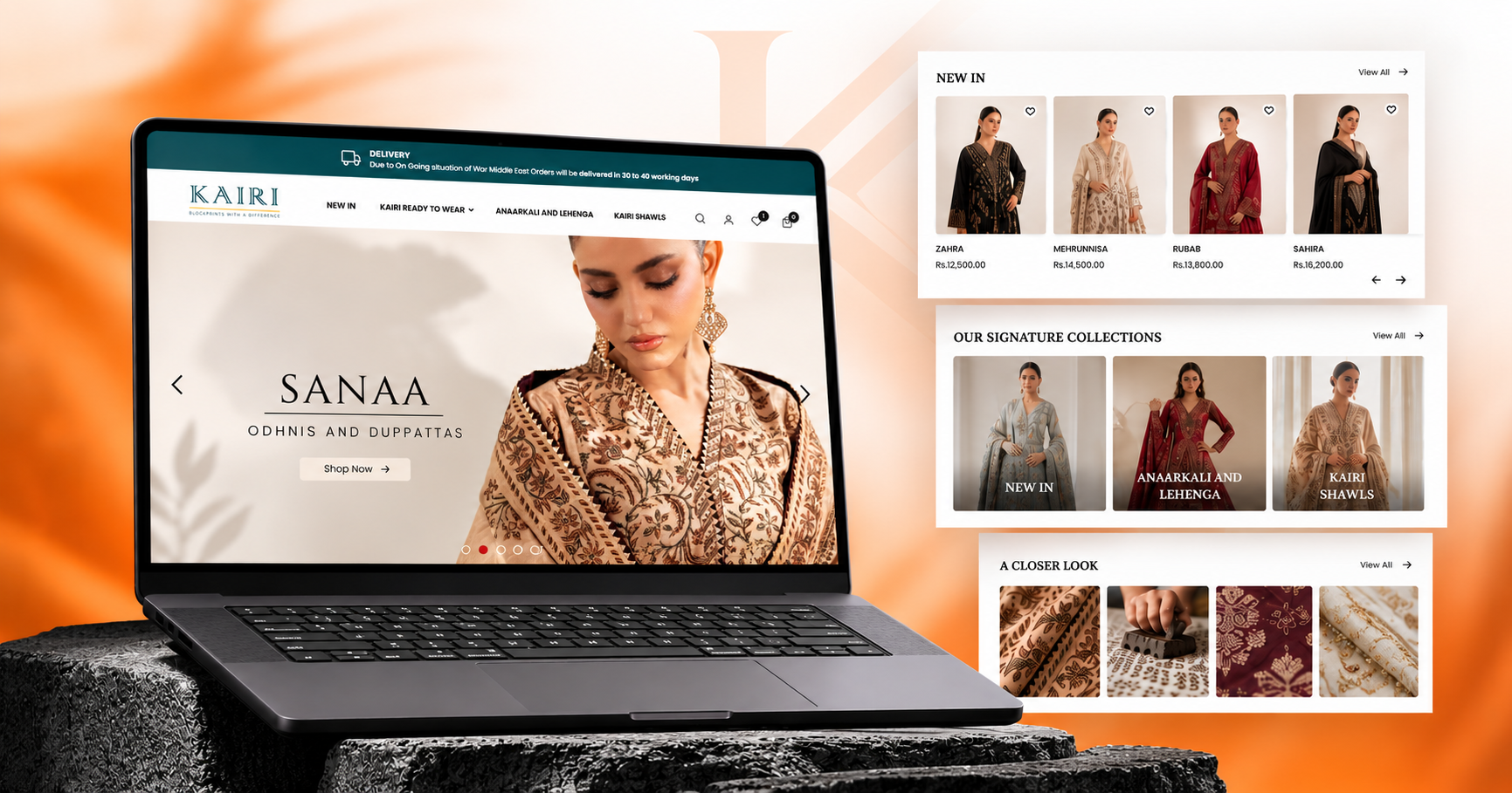 KAIRI Shopify Redesign